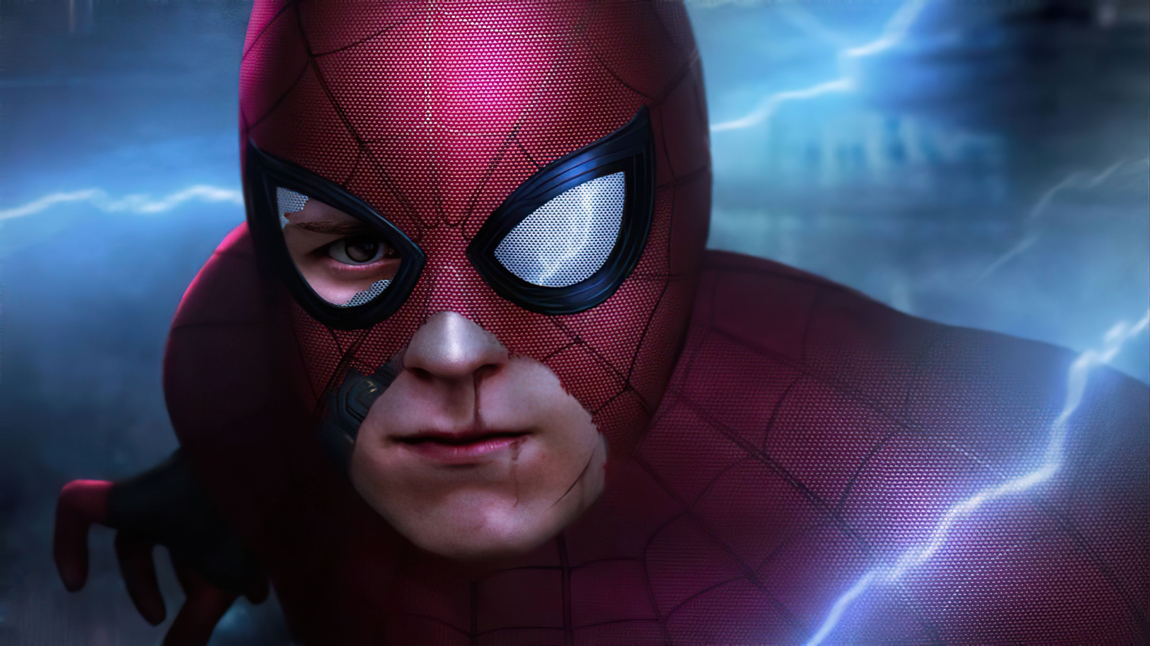Spider-Man Bez drogi do domu (2021) Spider-Man No Way Home 035 Tom Holland jako Spider-Man (Peter Parker)