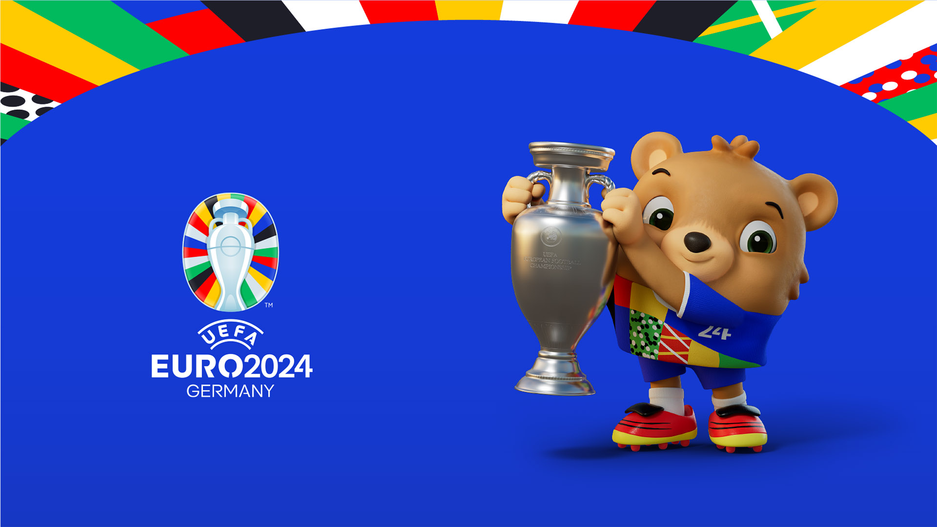 UEFA Euro 2024 004 Mistrzostwa Europy w pilce noznej, Logo, Maskotka