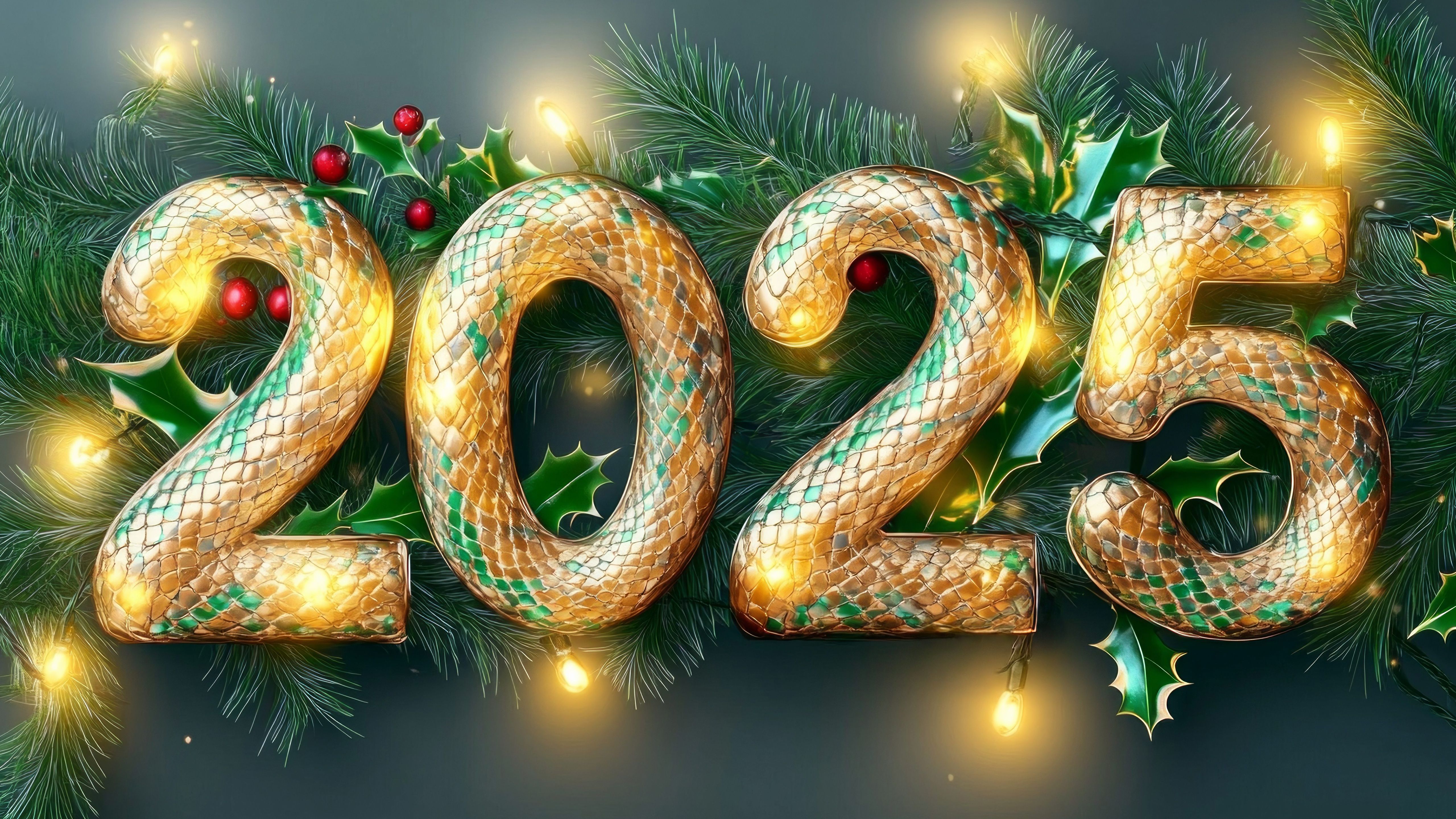 Sylwester, Nowy Rok, New Year 1299 Stroik Swiateczny, 2025
