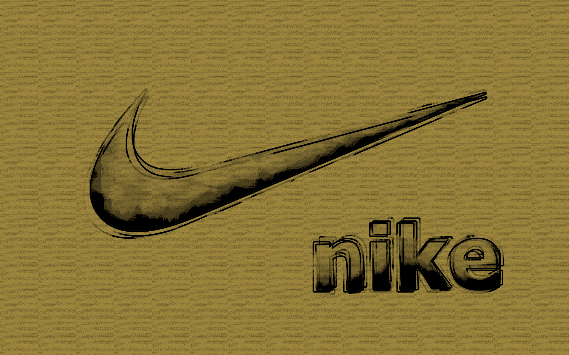 Красивый значок Nike