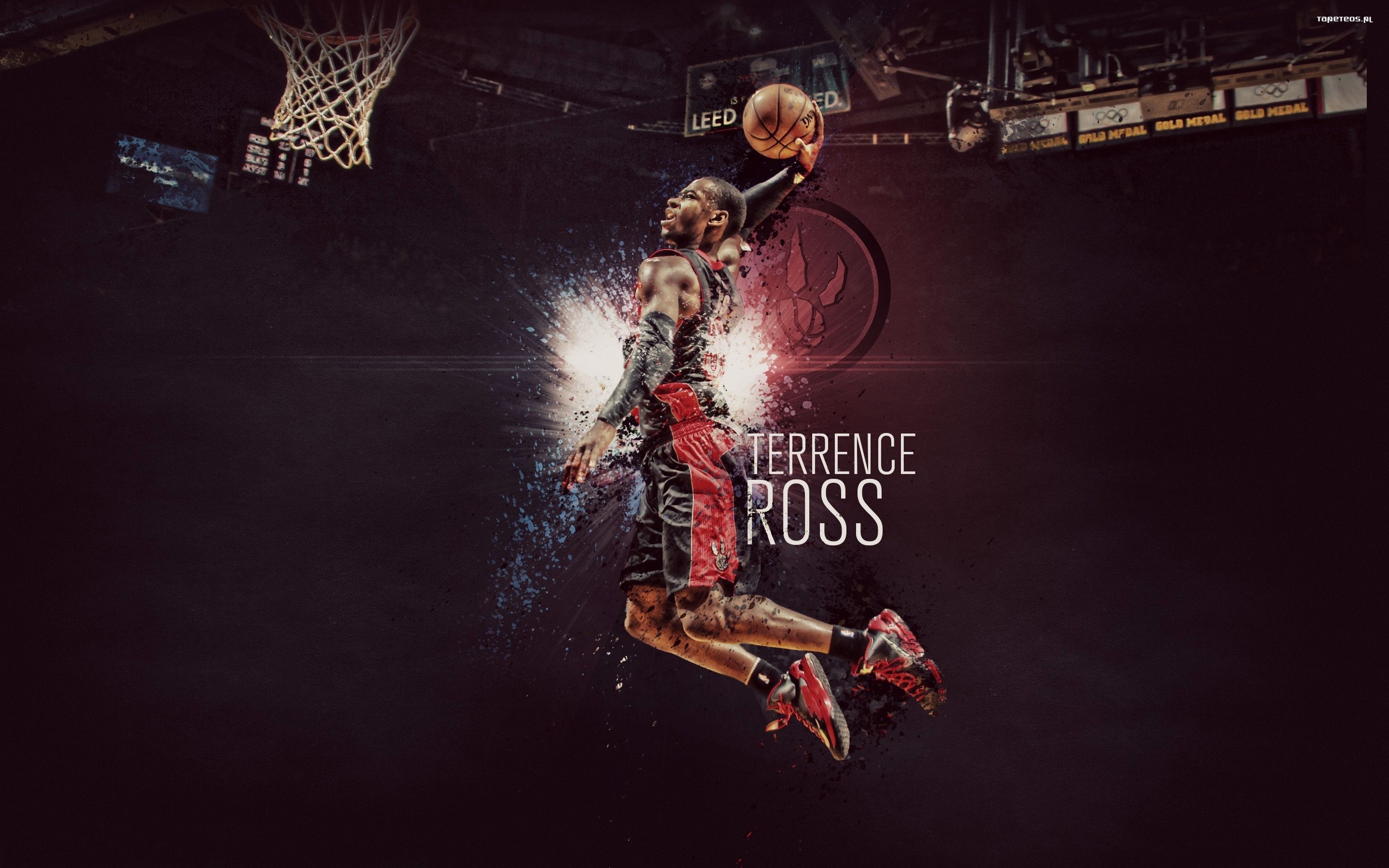 Koszykowka Basketball 2880x1800 003 Terrence Ross Toronto Raptors Nba Tapety Na Pulpit