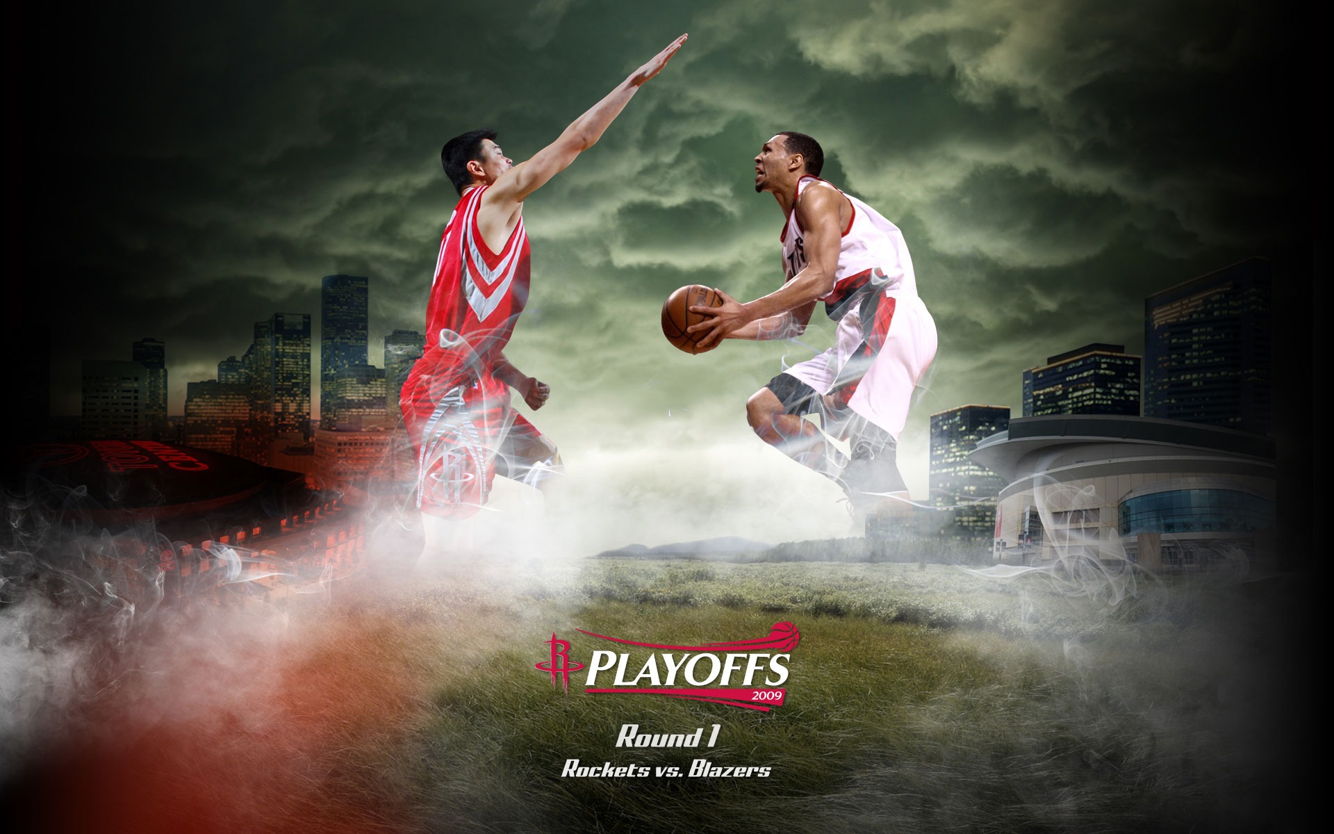 Koszykowka Basketball 1920x1200 020  Rockets vs Blazers