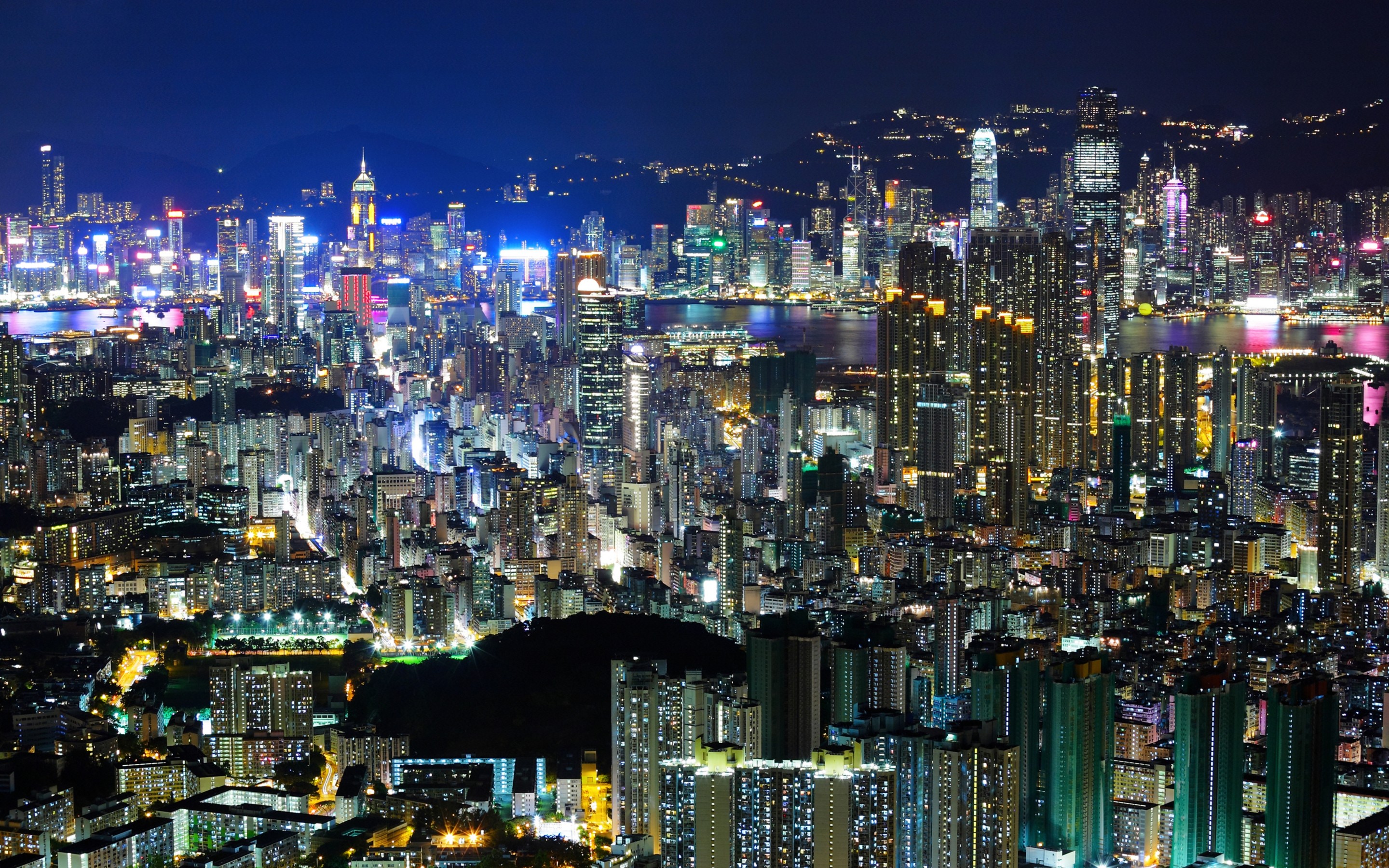 Miasta 2880x1800 009 Hongkong, Chiny