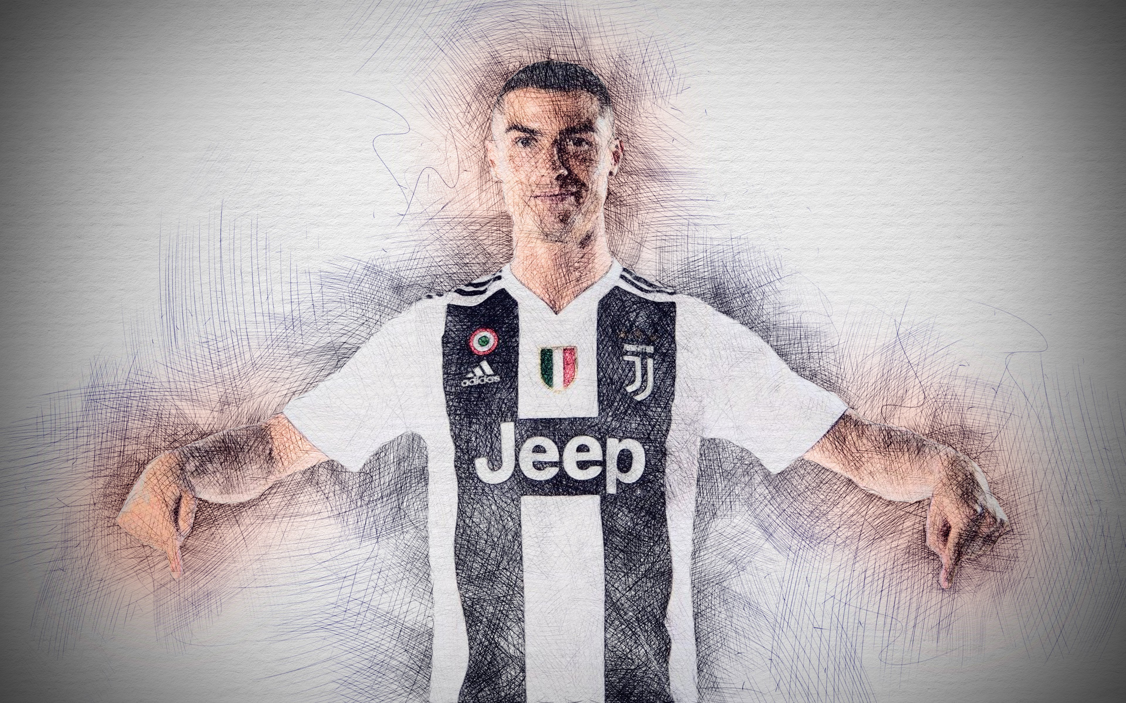 Cristiano Ronaldo 038 Juventus F.C. Wlochy Serie A