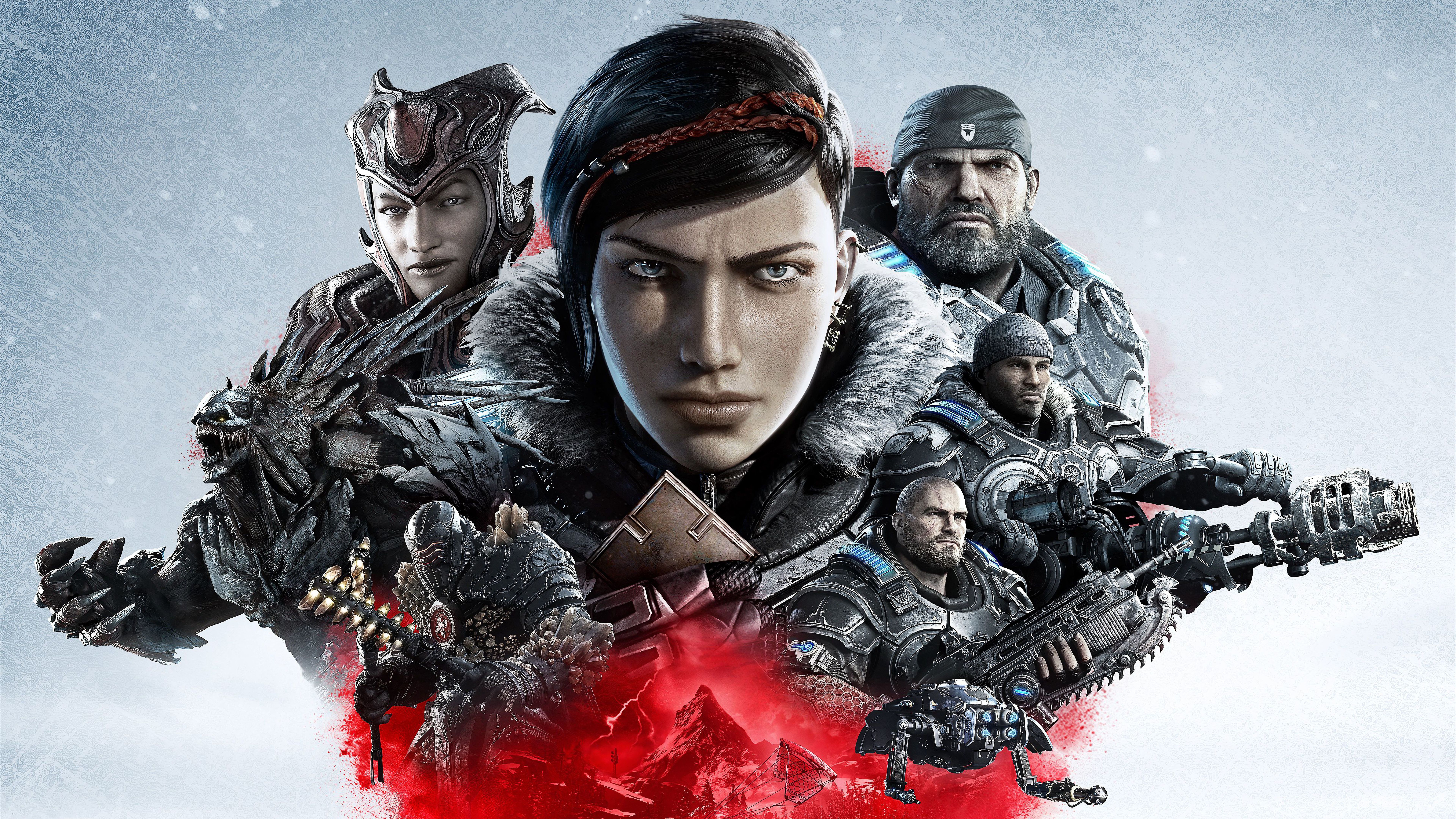 Gears 5 004 Video Games 2019 Kait Diaz Tapety na pulpit