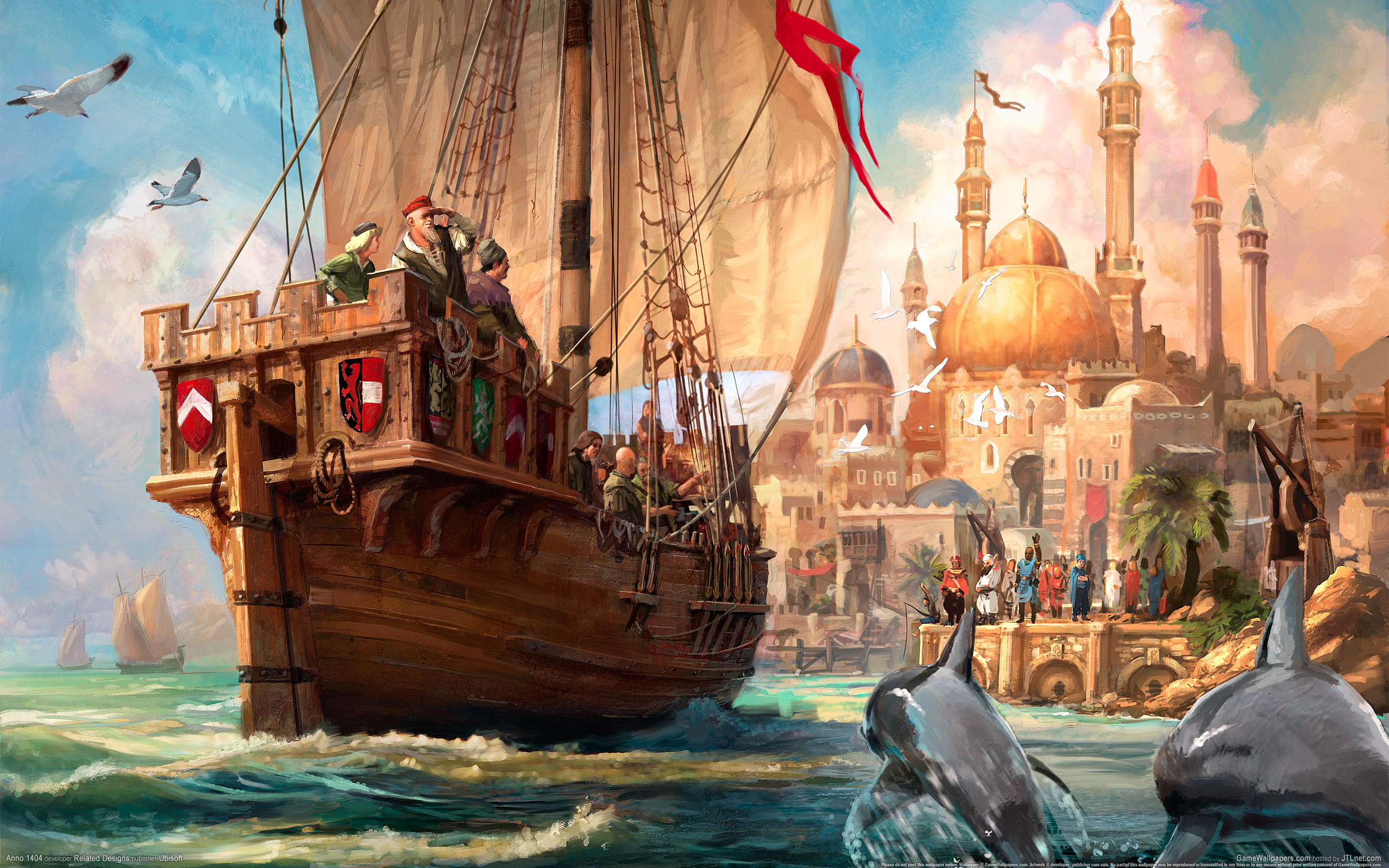 anno 1404 unloading ship anno 1404 unloading ship