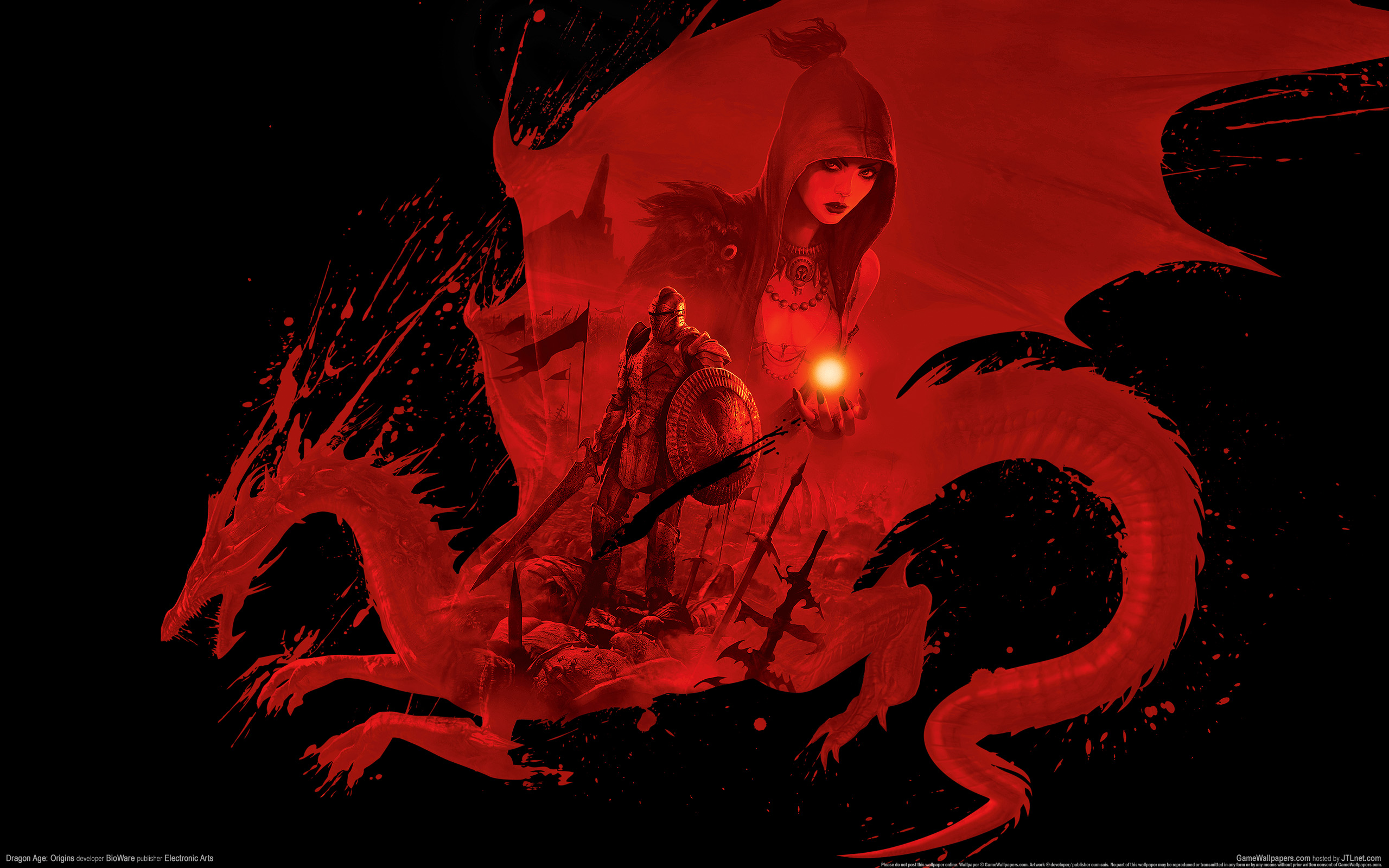 wallpaper dragon age origins 06 2560x1600