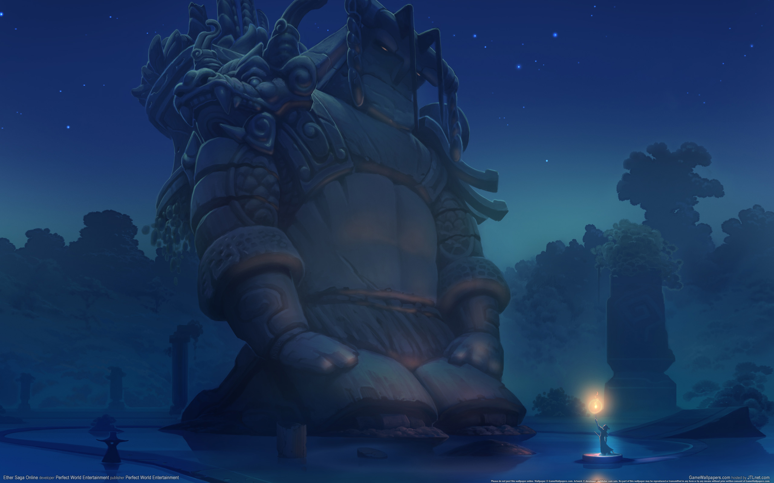 wallpaper ether saga online 01 2560x1600