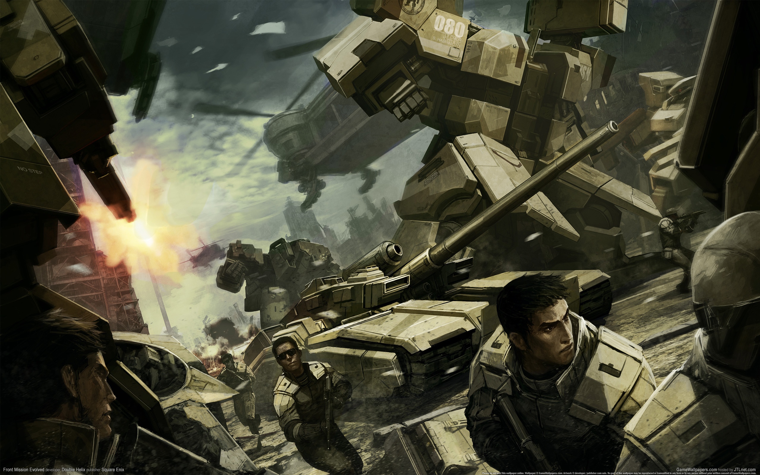 wallpaper front mission evolved 03 2560x1600