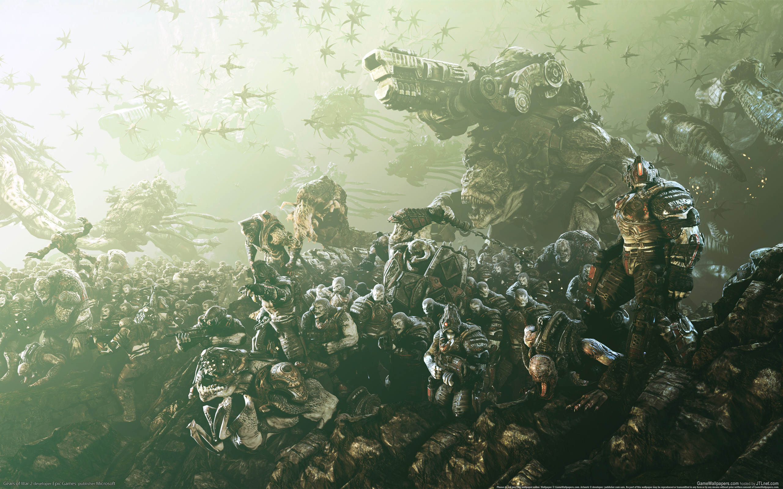 wallpaper gears of war 2 10 2560x1600