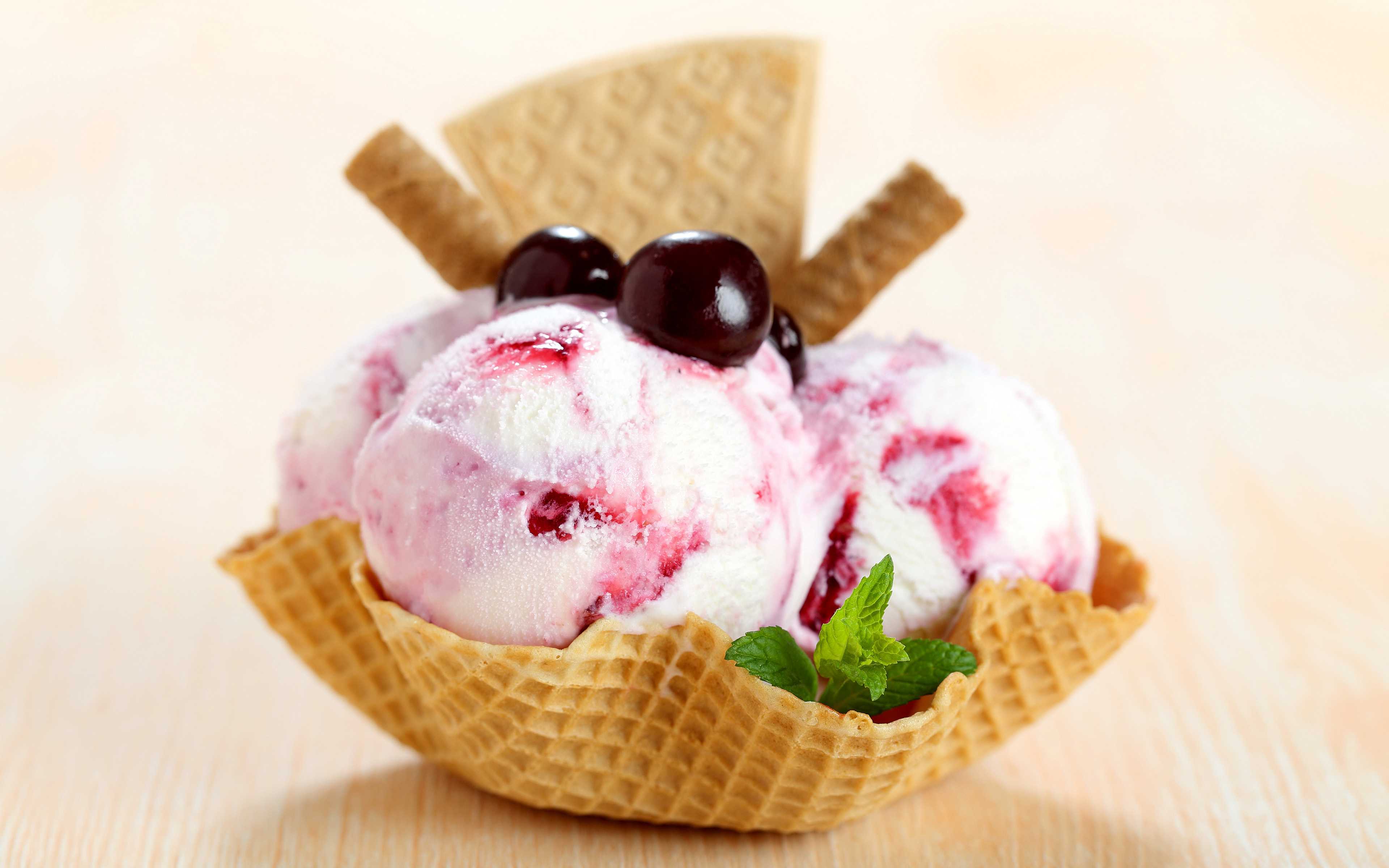 Lody 079 Wisnie, Wafelek