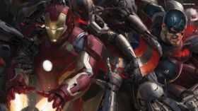 Avengers Age of Ultron 043 Iron Man, Captain America