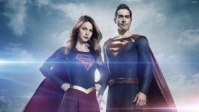 Supergirl 027 Melissa Benoist, Tyler Hoechlin jako Superman