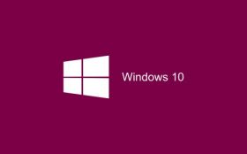 Windows 10 011 Magenta Pink, Logo, Logo