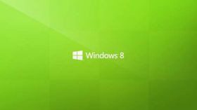 Windows 8 044 Logo, Green