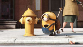 Minionki (2015) Minions 019 Stuart, Ulica