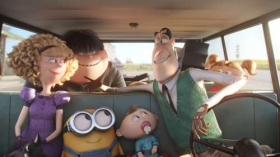 Minionki (2015) Minions 021 Bob, Samochod