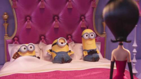 Minionki (2015) Minions 022 Bob, Stuart, Kevin, Scarlet Overkill