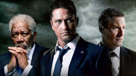 Londyn w ogniu, London Has Fallen 008 Wiceprezydent Trumbull, Mike Banning, Benjamin Asher