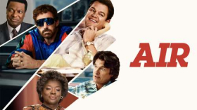 Air 2023 001 Chris Tucker jako Howard White, Ben Affleck jako Phil Knight, Matt Damon jako Sonny Vaccaro, Jason Bateman jako Rob Strasser, Viola Davis jako Deloris Jordan