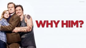 Dlaczego on (2016) Why Him 001 James Franco jako Laird Mayhew, Bryan Cranston jako Ned Fleming, Zoey Deutch jako Stephanie Fleming