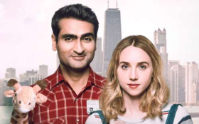 I tak Cie kocham (2017) The Big Sick 004 Kumail Nanjiani jako Kumail, Zoe Kazan jako Emily