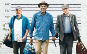 W starym, dobrym stylu (2017) Going in Style 001 Alan Arkin jako Albert Garner, Morgan Freeman jako Willie Davis, Michael Caine jako Joe Harding