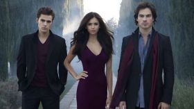 Pamietniki wampirow, The Vampire Diaries 024 Paul Wesley, Nina Dobrev, Ian Somerhalder