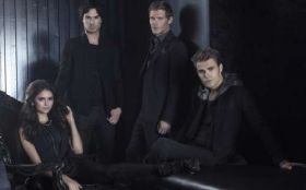 Pamietniki wampirow, The Vampire Diaries 037 Nina Dobrev, Ian Somerhalder, Joseph Morgan, Paul Wesley