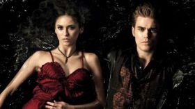 Pamietniki wampirow, The Vampire Diaries 050 Nina Dobrev, Paul Wesley