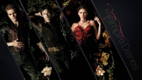 Pamietniki wampirow, The Vampire Diaries 051 Paul Wesley, Ian Somerhalder, Nina Dobrev