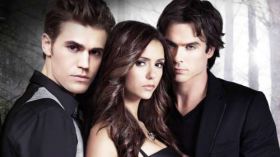 Pamietniki wampirow, The Vampire Diaries 060 Paul Wesley, Nina Dobrev, Ian Somerhalder