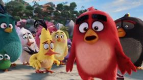 Angry Birds Film (2016) 020 Matilda, Chuck, Red, Bomb