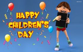 Dzien Dziecka 009 Happy Childrens Day, Chlopiec, Konsola do gier