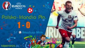 UEFA Euro 2016 Francja 077 Polska, Irlandia Polnocna, Arkadiusz Milik