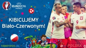 UEFA Euro 2016 Francja 085 Polska, Kibicujemy Bialo-Czerwonym!