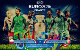 UEFA Euro 2016 Francja 092 Mecz Polska - Portugalia, Cwiercfinal, Quarter-Finals