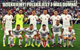 UEFA Euro 2016 Francja 098 Polska, Dziekujemy!