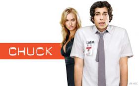 Chuck 003 Yvonne Strahovski, Sarah Walker, Zachary Levi, Chuck Bartowski