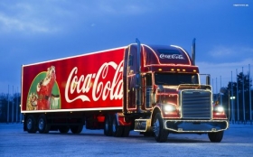 Samochod ciezarowy Freightliner 005 Swieta, Coca Cola