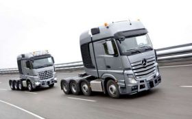 Samochod ciezarowy Mercedes-Benz 003 Actros SLT 4163, Droga