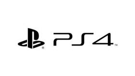 Sony Playstation 4 001 Logo, Bialy