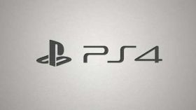 Sony Playstation 4 002 Logo, Szary