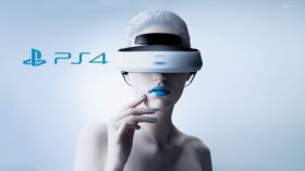 Sony Playstation 4 010 Kobieta, VR, Okulary Rzeczywistosci Wirtualnej
