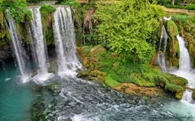 Wodospad 011 Duden Waterfalls, Antalya, Turcja