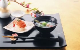 Sushi 061 Stol, Zupa, Nigari, Paleczki