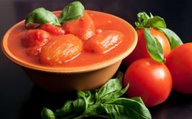 Pomidory, Warzywa 029 Miska, Zupa