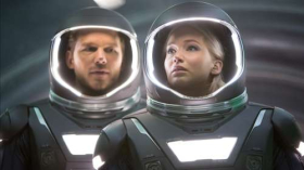 Passengers (2016) Pasazerowie 005 Chris Pratt, Jennifer Lawrence