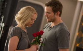 Passengers (2016) Pasazerowie 010 Jennifer Lawrence, Chris Pratt