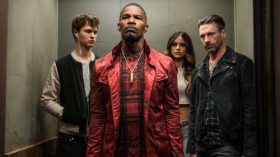 Baby Driver (2017) 007 Jamie Foxx, Ansel Elgort, Eiza Gonzalez, Jon Hamm